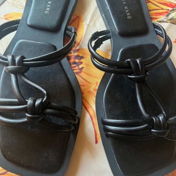 Azalea Wang Womens Sandals Black - Size 10 (New without tags) - Picture 3 of 5